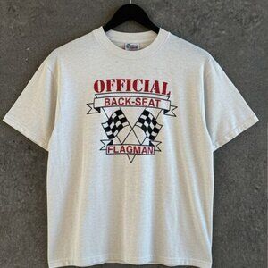 Vintage Official Black Seat Single Stitch T-shirt Unisex